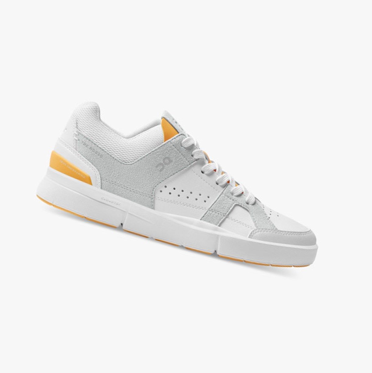 White On The Roger Clubhouse Women Sneakers | 753CBSWUA