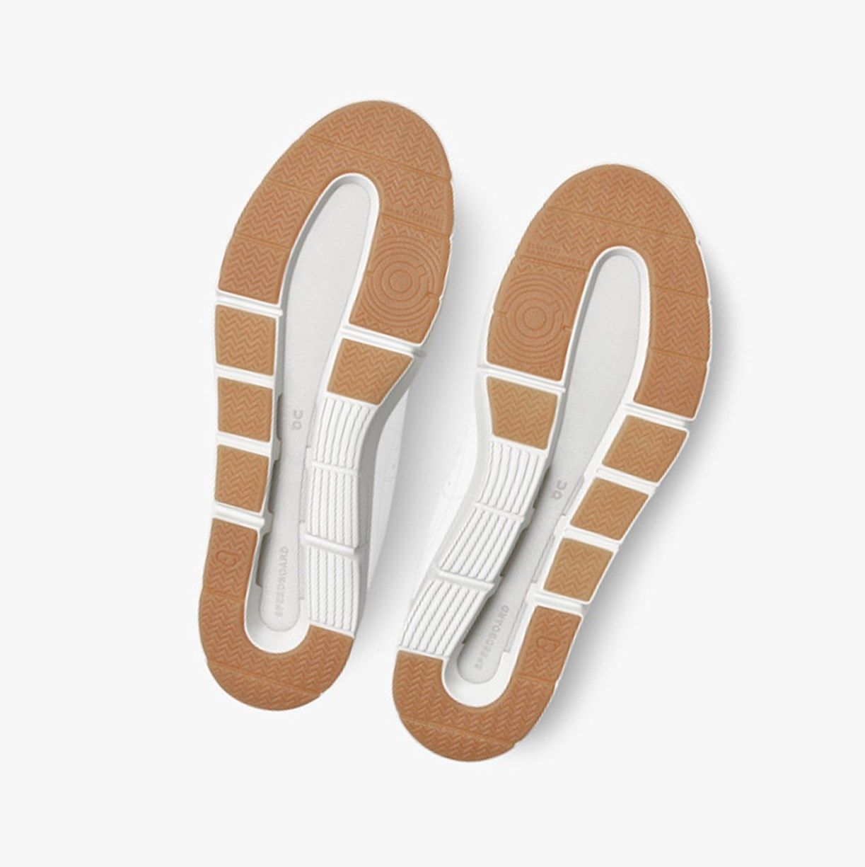 White / Brown On The Roger Clubhouse Men Sneakers | 567XVWOCM