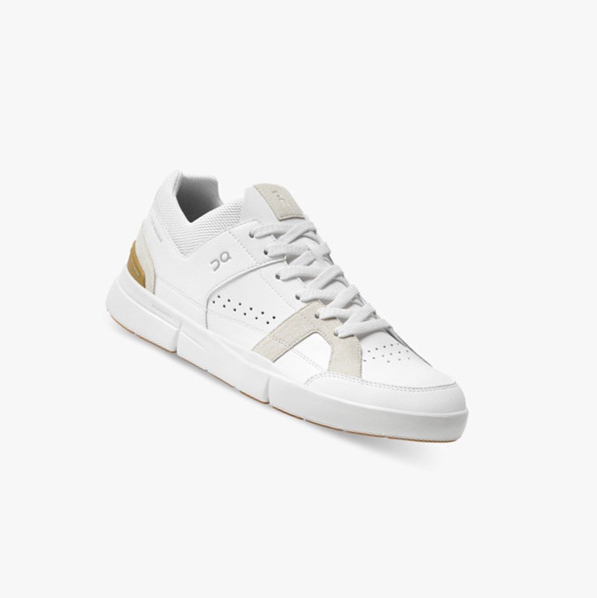 White / Brown On The Roger Clubhouse Men Sneakers | 065GRTKZA