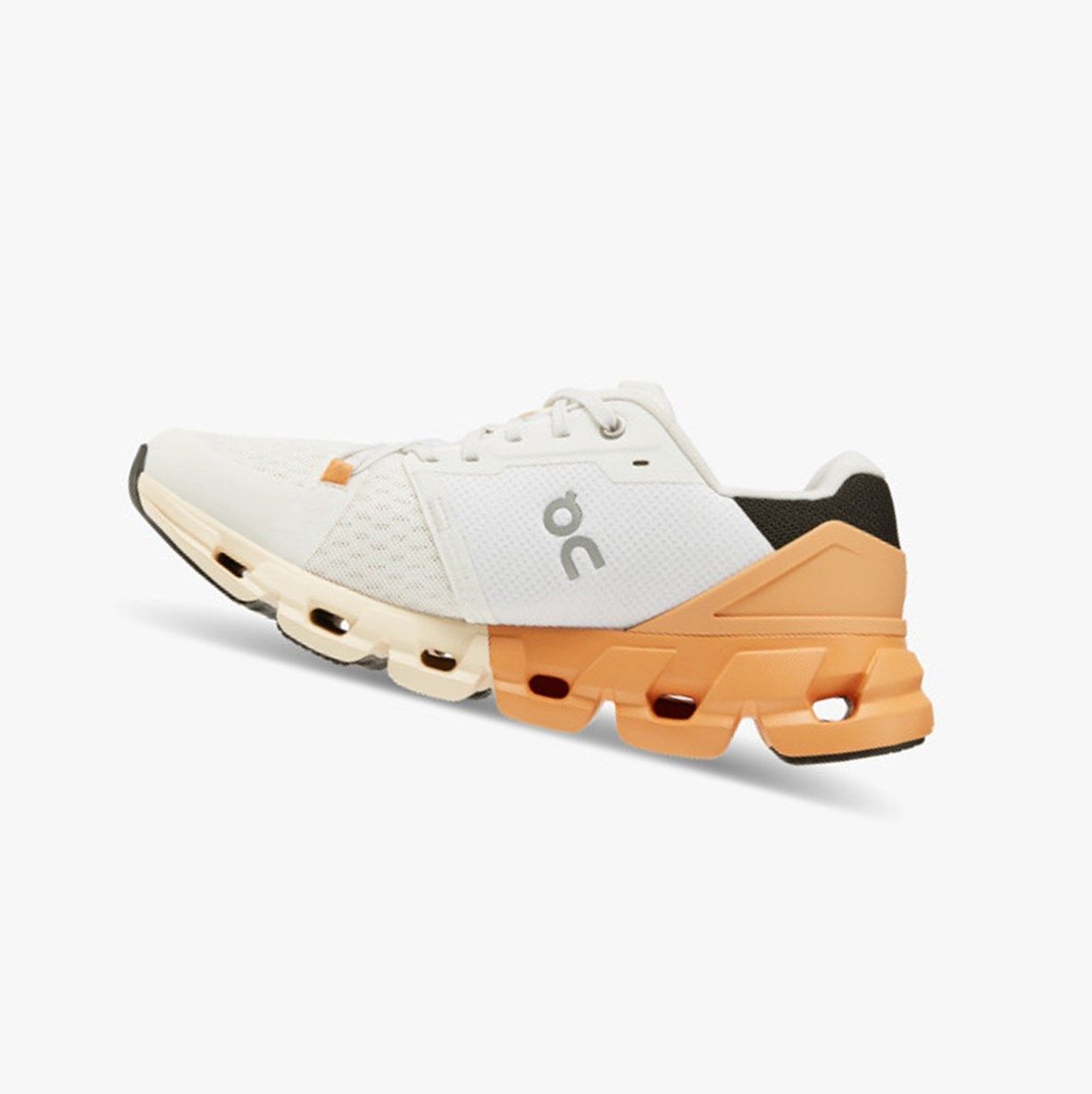 White / Copper On Cloudflyer 4 Women Running Shoes | 491SINDVC