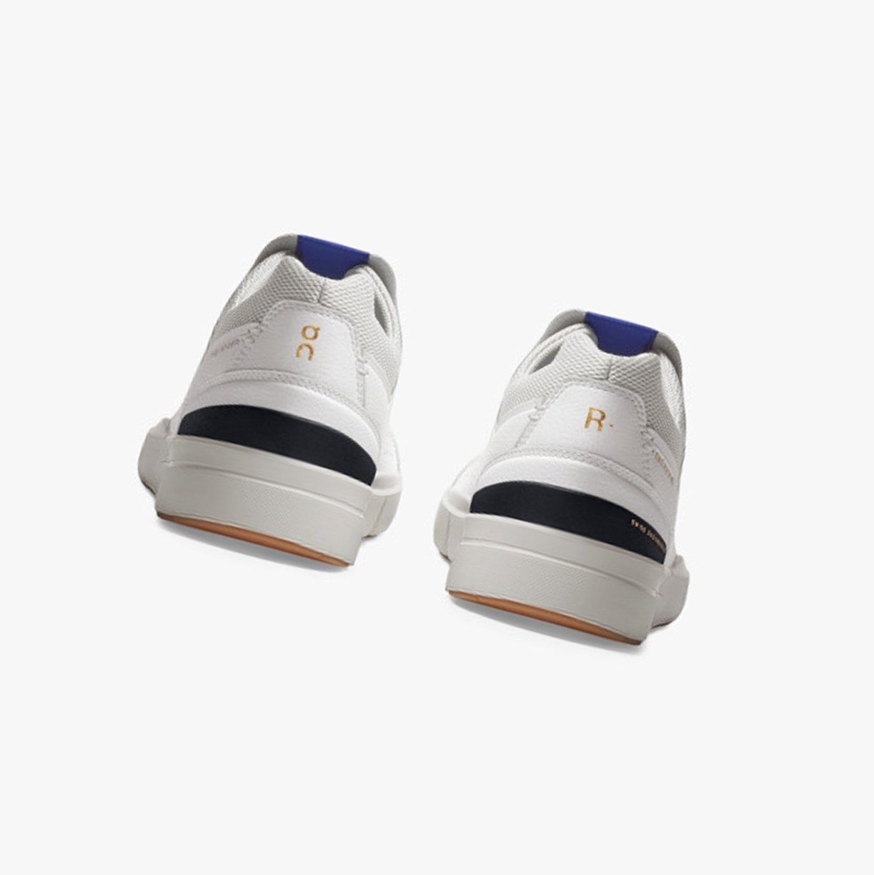 White / Indigo On The Roger Centre Court Men Sneakers | 914ODERCT