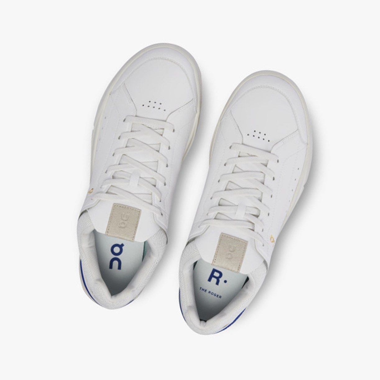 White / Indigo On The Roger Centre Court Men Sneakers | 136QJPVOC