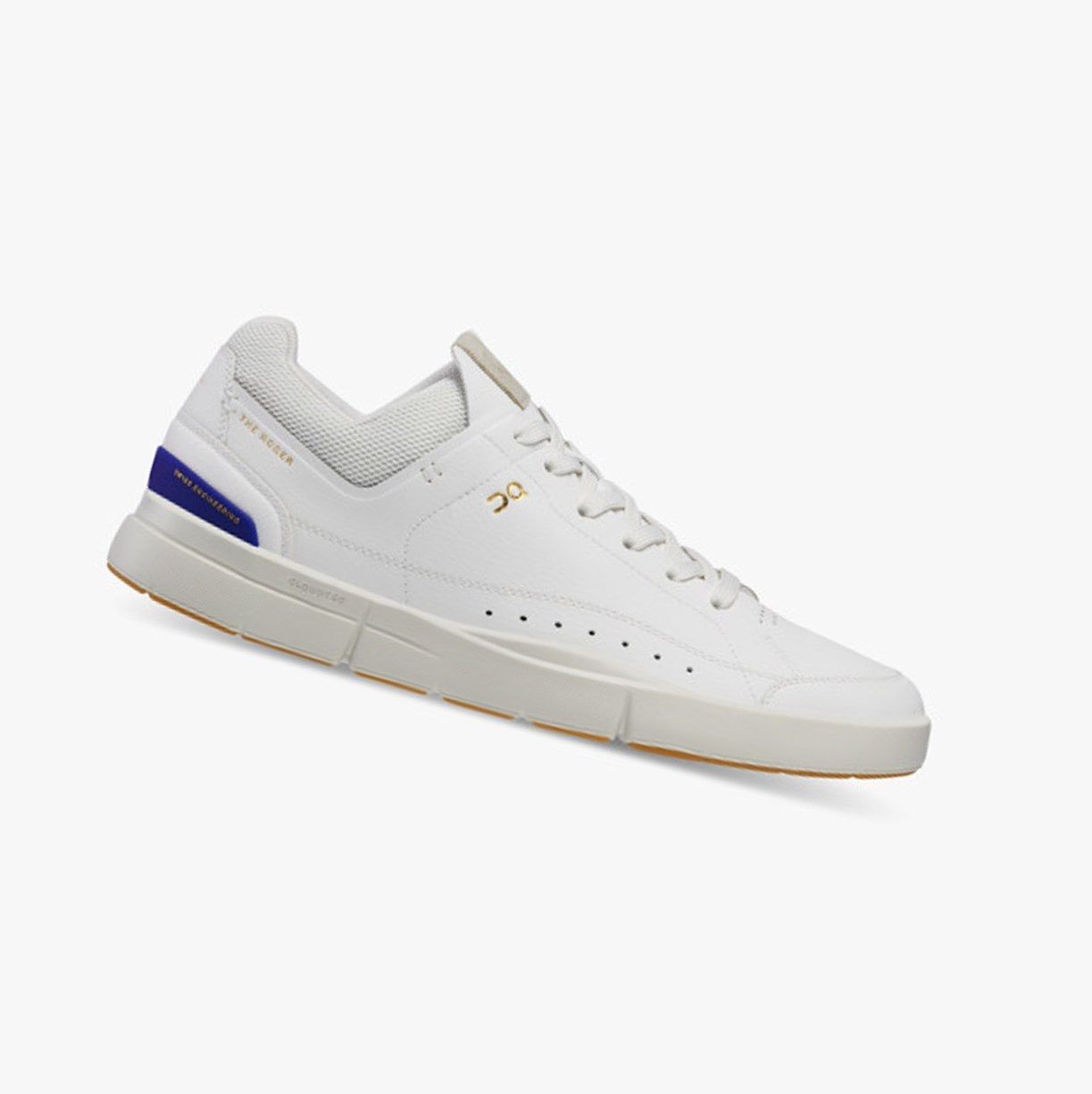 White / Indigo On The Roger Centre Court Men Sneakers | 136QJPVOC