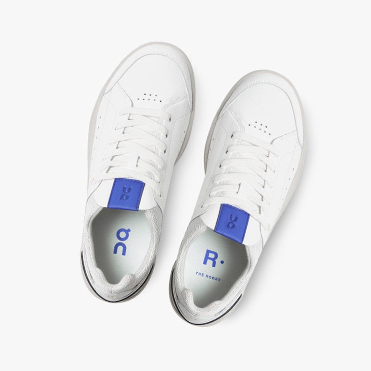 White / Indigo On The Roger Centre Court Women Sneakers | 184INUASF