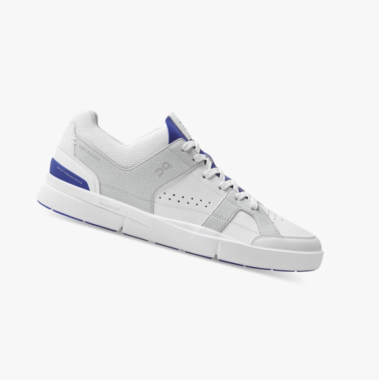 White / Indigo On The Roger Clubhouse Men Sneakers | 506JDALCO