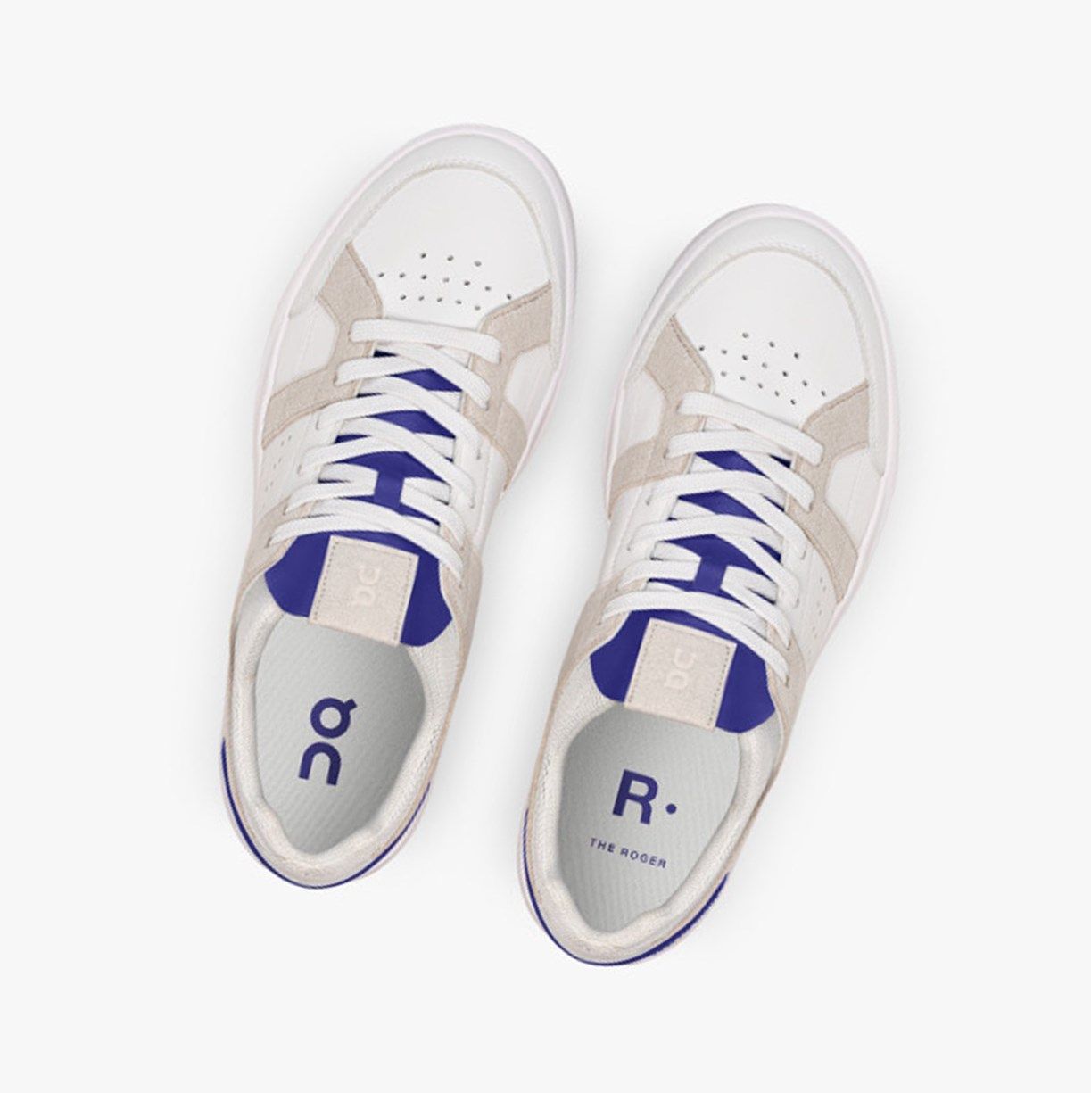 White / Indigo On The Roger Clubhouse Women Sneakers | 458DXEFWH