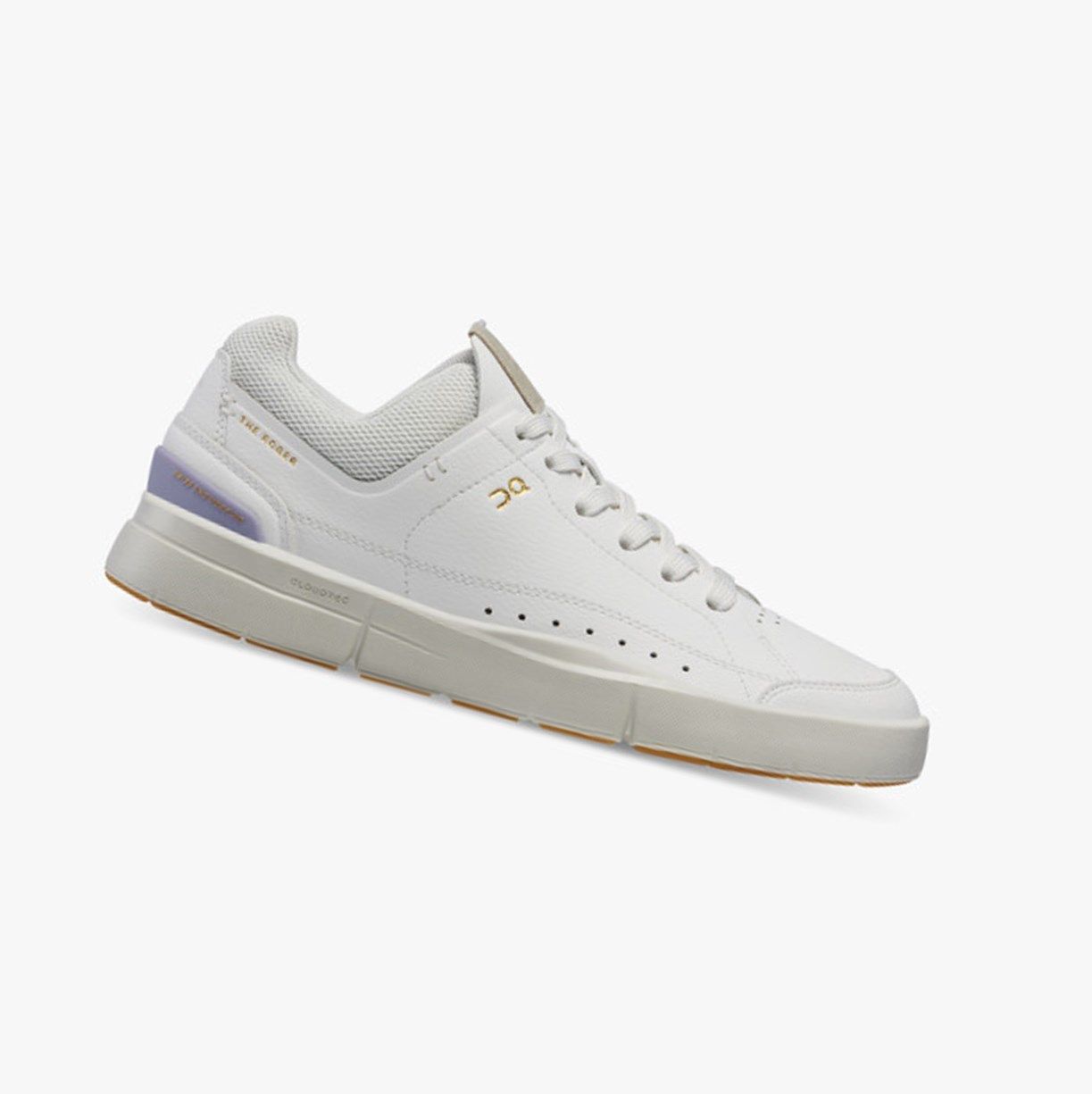 White / Lavender On The Roger Centre Court Women Sneakers | 108RETFKJ