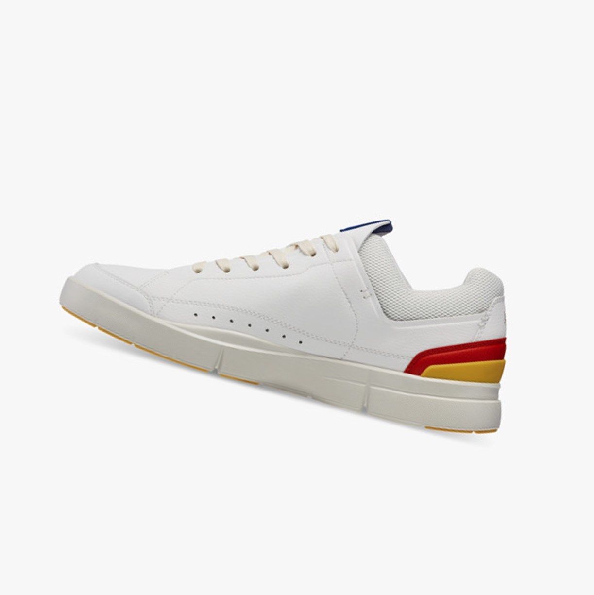 White / Mustard On The Roger Centre Court Men Sneakers | 109GAZQVD